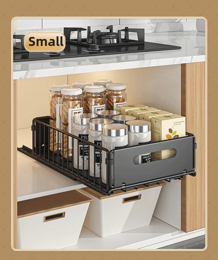 Kitchen & Bathroom Pull-Out Organizer