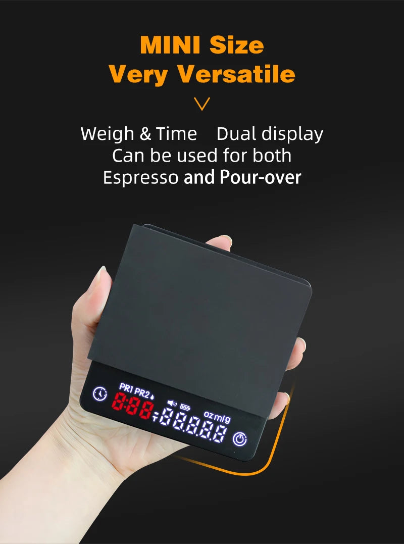 AliKisscafe Digital Espresso Scale with Timer
