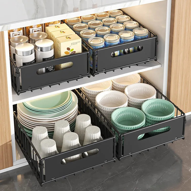 Kitchen & Bathroom Pull-Out Organizer