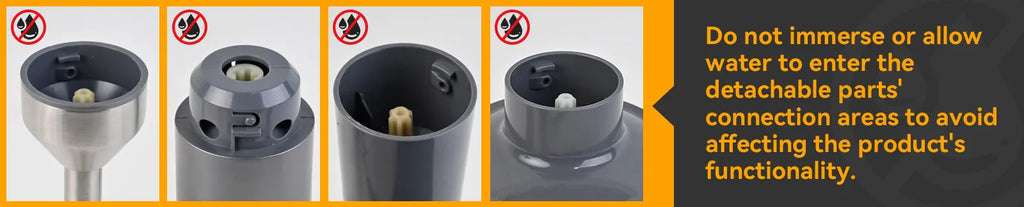 ROUNY 4-in-1 Hand Blender with Whisk & Chopper