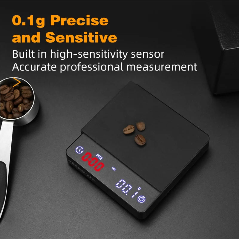 AliKisscafe Digital Espresso Scale with Timer