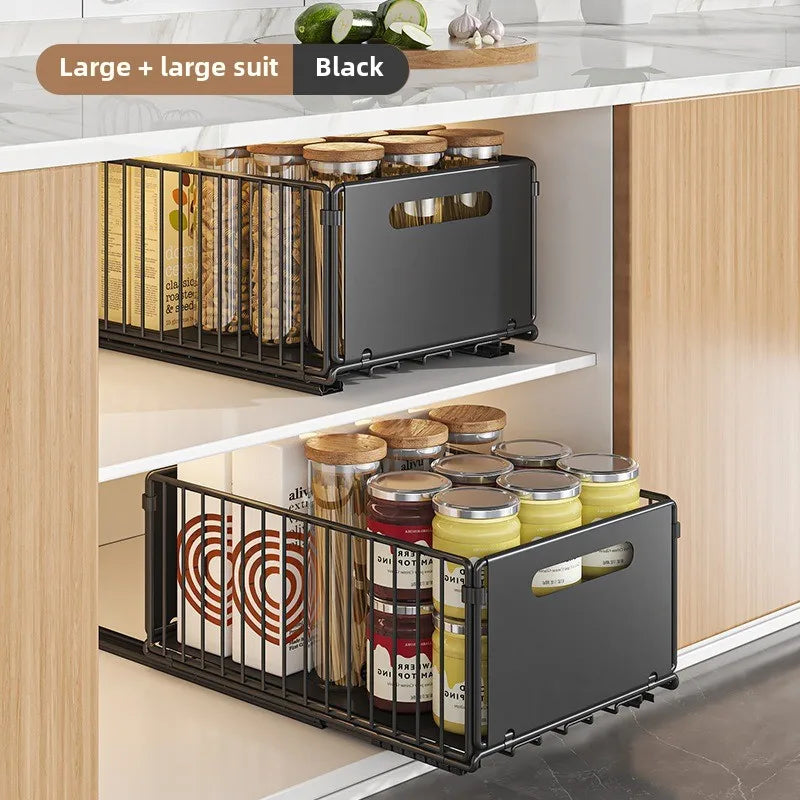 Kitchen & Bathroom Pull-Out Organizer