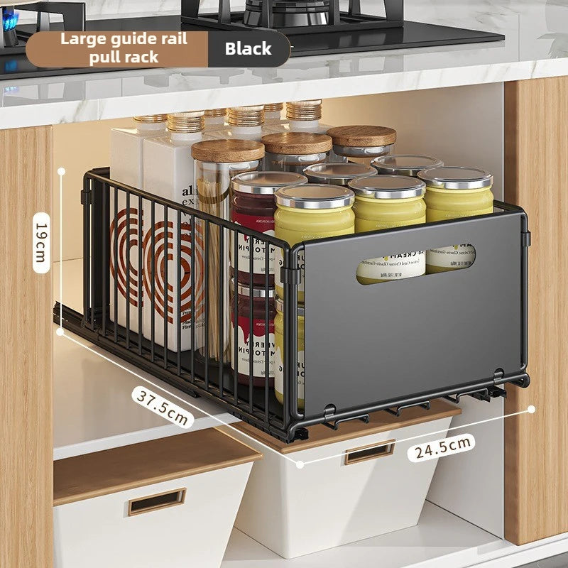 Kitchen & Bathroom Pull-Out Organizer