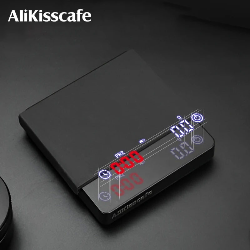 AliKisscafe Digital Espresso Scale with Timer