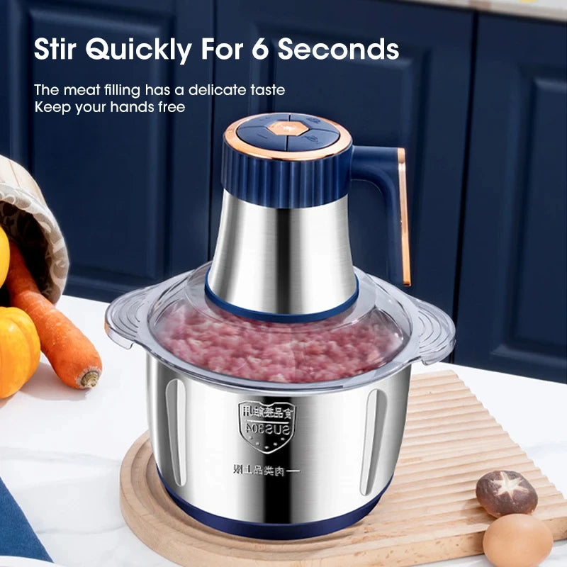 5L Electric Meat Grinder & Food Processor