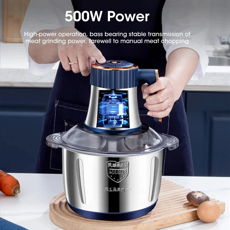 5L Electric Meat Grinder & Food Processor