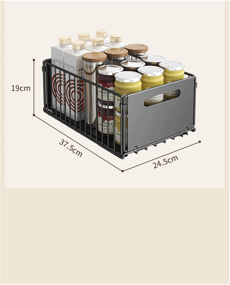 Kitchen & Bathroom Pull-Out Organizer